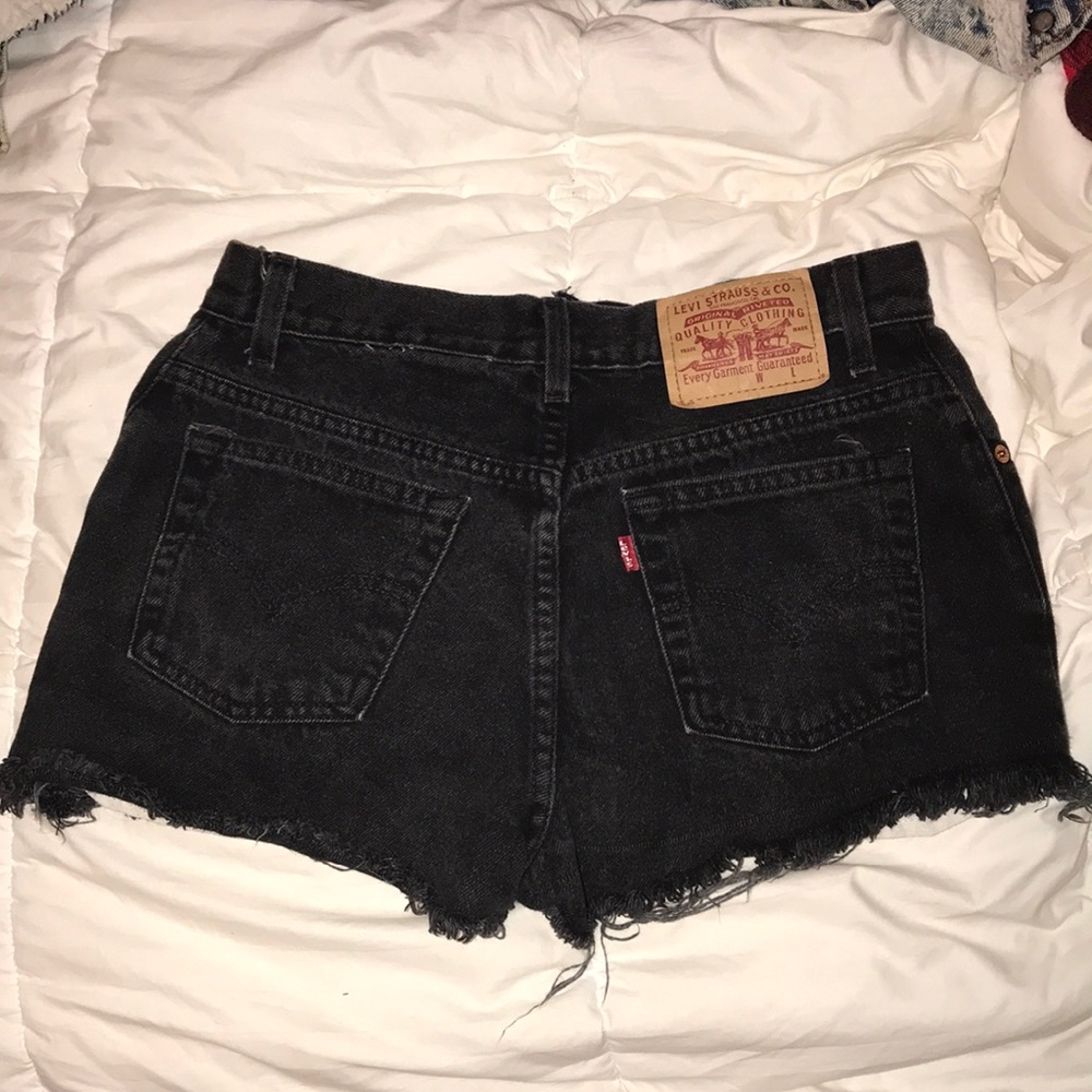 Levi’s cut off shorts